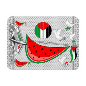 フリーダムグローバルスムード浮力船でガザへ マグネット (横)