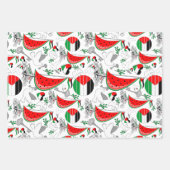 フリーダムグローバルスムード浮力船でガザへ ラッピングペーパーシート (正面2)