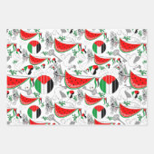 フリーダムグローバルスムード浮力船でガザへ ラッピングペーパーシート (正面)