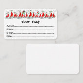 フリーダムグローバルスムード浮力船でガザへ 名刺 (正面/裏面)