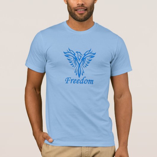 フリーダムシャツ – スタイルとカラーを選択 Tシャツ (正面)