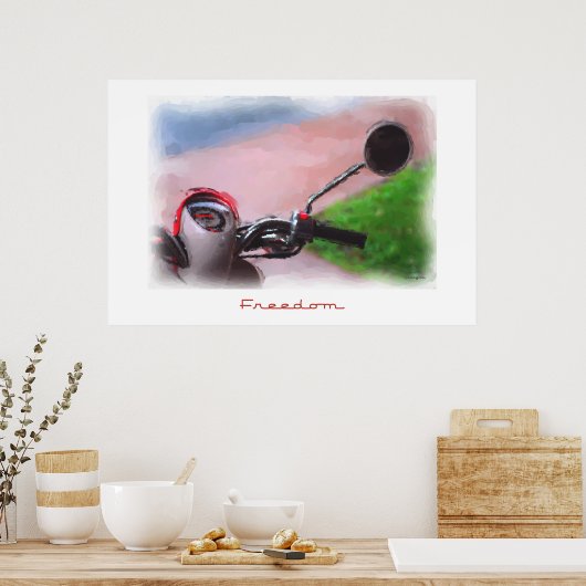 フリーダムスクーターのポスター ポスター (キッチン)