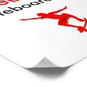 フリーダムスケートボードポスター#1 ポスター (角)