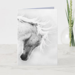 フリーダムズヘッドシェイクワイルドホースグリーティングカード カード