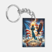 フリーダムズホーリーライトキーチェーン – 名誉とプライド キーホルダー (正面左)