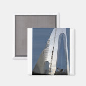 フリーダムタワーニューヨーク旧世界貿易センター マグネット (正面/裏面)