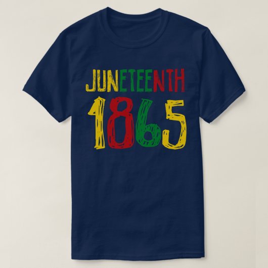 フリーダムデイ1865年6月 Tシャツ (デザイン正面)