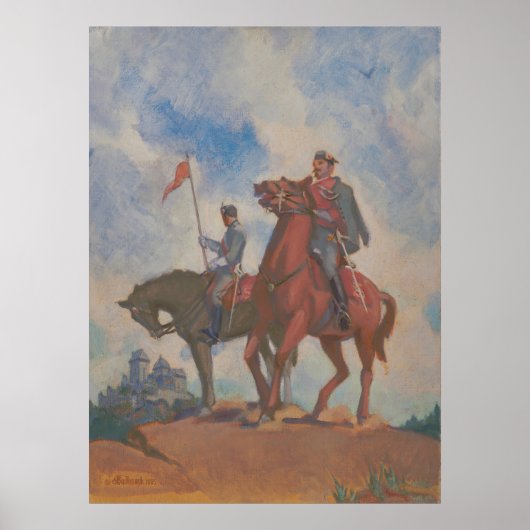 フリーダムファイターズ – クラネク馬術絵を描団の ポスター (正面)