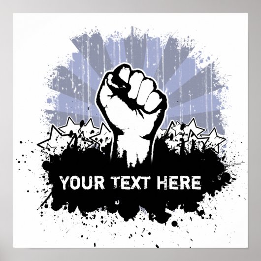 フリーダムフィストカスタム ポスター (正面)