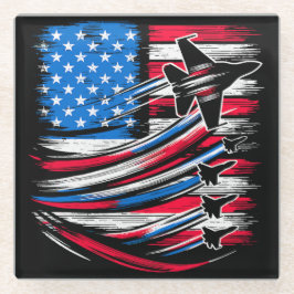 フリーダムフライヤー ガラスコースター