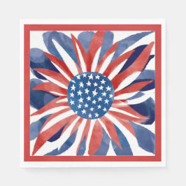 🌼フリーダムフラワーランチ紙ナプキンス スタンダードランチョンナプキン