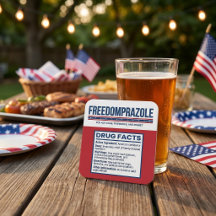 フリーダムプラゾール 4th of July コースター ジョークグッズ