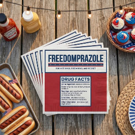 フリーダムプラゾール 4th of July パトリオティック ナプキン スタンダードランチョンナプキン
