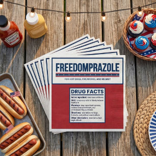 フリーダムプラゾール 4th of July パトリオティック ナプキン スタンダードランチョンナプキン
