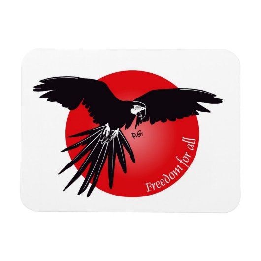 フリーダムプレミアムフレキシマグネット マグネット (横)