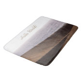 フリーダムマンインデザート海スカイ文字 バスマット (アングル)