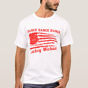 フリーダム動揺して国赤旗Tシャツ Tシャツ
