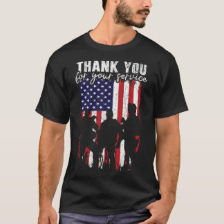 フリーダム愛国的退役軍人アメリカ国旗アメリカ合衆国 Tシャツ