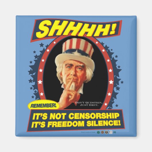 フリーダム無音磁石 マグネット (正面)