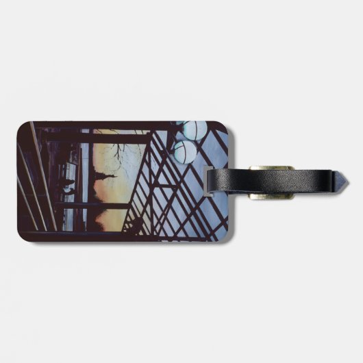 フリーダム生誕地の夕暮れ ラゲッジタグ (裏面横)