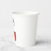 フリーダム航海のボートイラストレーション 紙コップ (左)