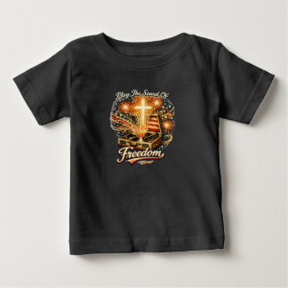 フリーダム・アンセム・ビニールクロス ベビーTシャツ