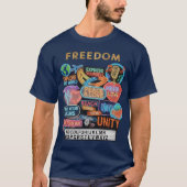 フリーダム・イルミネイテッド Tシャツ (正面)