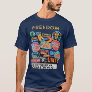 フリーダム・イルミネイテッド Tシャツ
