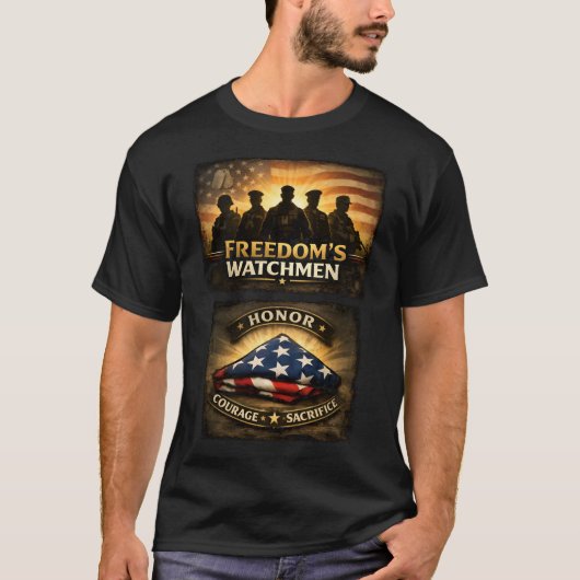 フリーダム・ウォッチメン Tシャツ (正面)