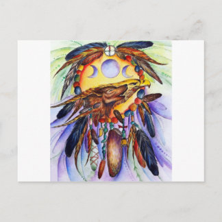 フリーダム・ウルフとイーグル・スピリッツ・ユナイト ポストカード