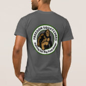 フリーダム・スカッチャーズ "Big Foot Down" Tシャツ (裏面)