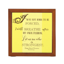 フリーダム – ヘンリー・デイヴィッド・ソローペン立て ペンスタンド