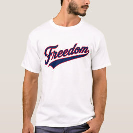 フリーダム レトロスクリプトTシャツ Tシャツ