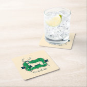 フリーダ・カーロ|けが人のシカ スクエアペーパーコースター (インサイチュ)