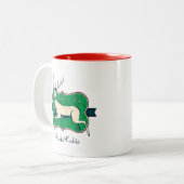 フリーダ・カーロ|けが人のシカ ツートーンマグカップ (正面左)