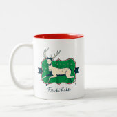 フリーダ・カーロ|けが人のシカ ツートーンマグカップ (左)