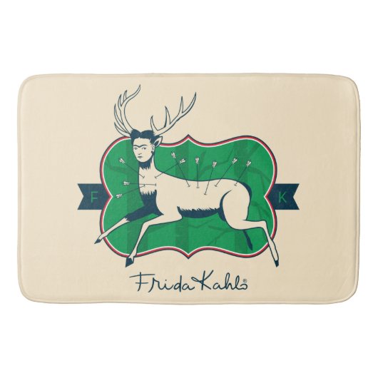 フリーダ・カーロ|けが人のシカ バスマット (正面)