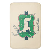 フリーダ・カーロ|けが人のシカ バスマット (正面縦)