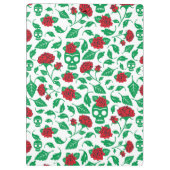 フリーダ・カーロ|のスカル及びバラ クリップボード (裏面)