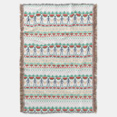 フリーダ・カーロ|のメキシコグラフィック スローブランケット (正面縦)