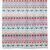 フリーダ・カーロ|のメキシコパターン シャワーカーテン (正面)