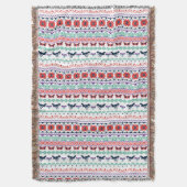 フリーダ・カーロ|のメキシコパターン スローブランケット (正面縦)