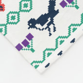 フリーダ・カーロ|のメキシコパターン フリースブランケット (角)