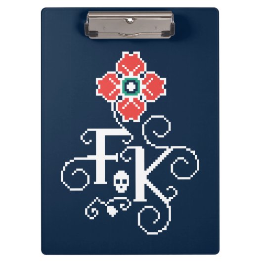 フリーダ・カーロ|の花捧げ物 クリップボード (正面)