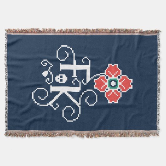 フリーダ・カーロ|の花捧げ物 スローブランケット (正面)