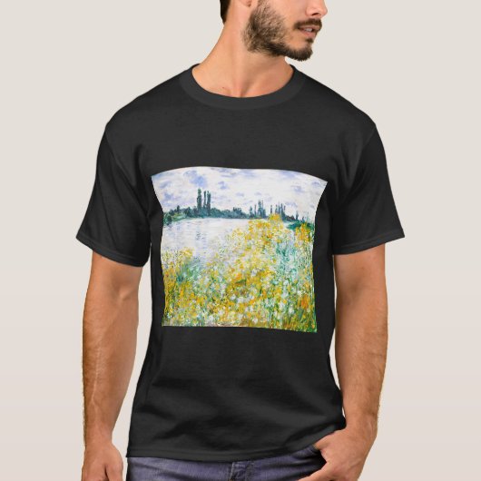 フリーダ・カーロ 花 黒猫 ,瞑想 フリーダ・カーロ Tシャツ (正面)