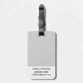 フリーダ・カーロ| El Diaa de los Muertos ラゲッジタグ (裏面縦)