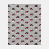 フリーダ・カーロ| FridaMoji -死者の日 フリースブランケット (正面)