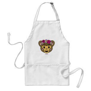 フリーダ・カーロ FridaMoji -猿 スタンダードエプロン