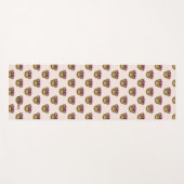 フリーダ・カーロ| FridaMoji -猿 ヨガマット (正面(横))